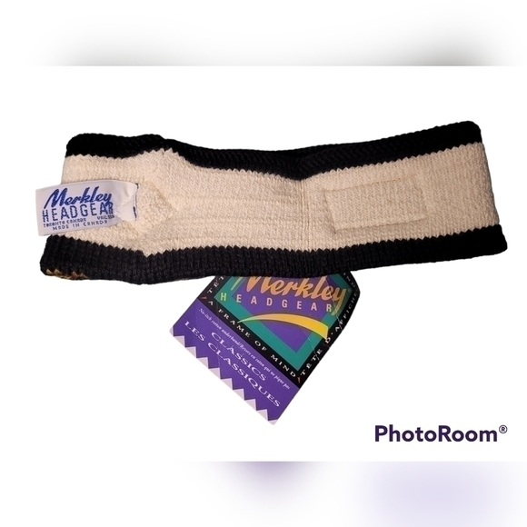 Merkley Wool/Cotton Winter Head Band/Ear Muffs. Olympics - Picture 3 of 4